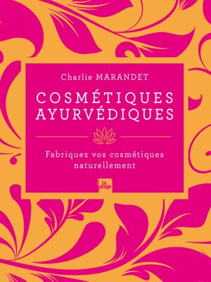cover image of Cosmétiques ayurvédiques